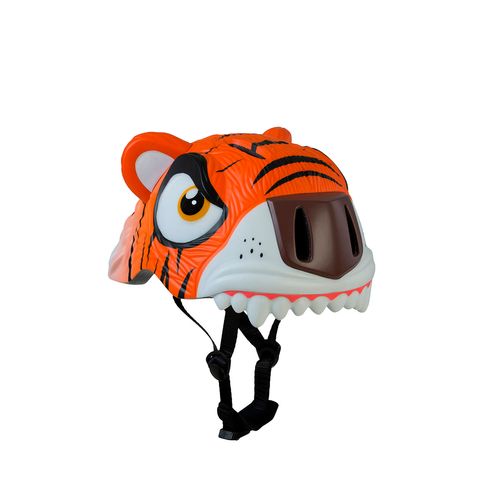Casco Crazy Safety Orange Tiger