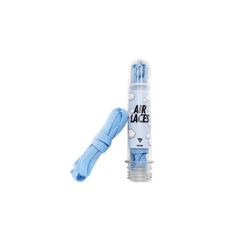 Cordones Flat Air Laces Light Blue 120 Cm