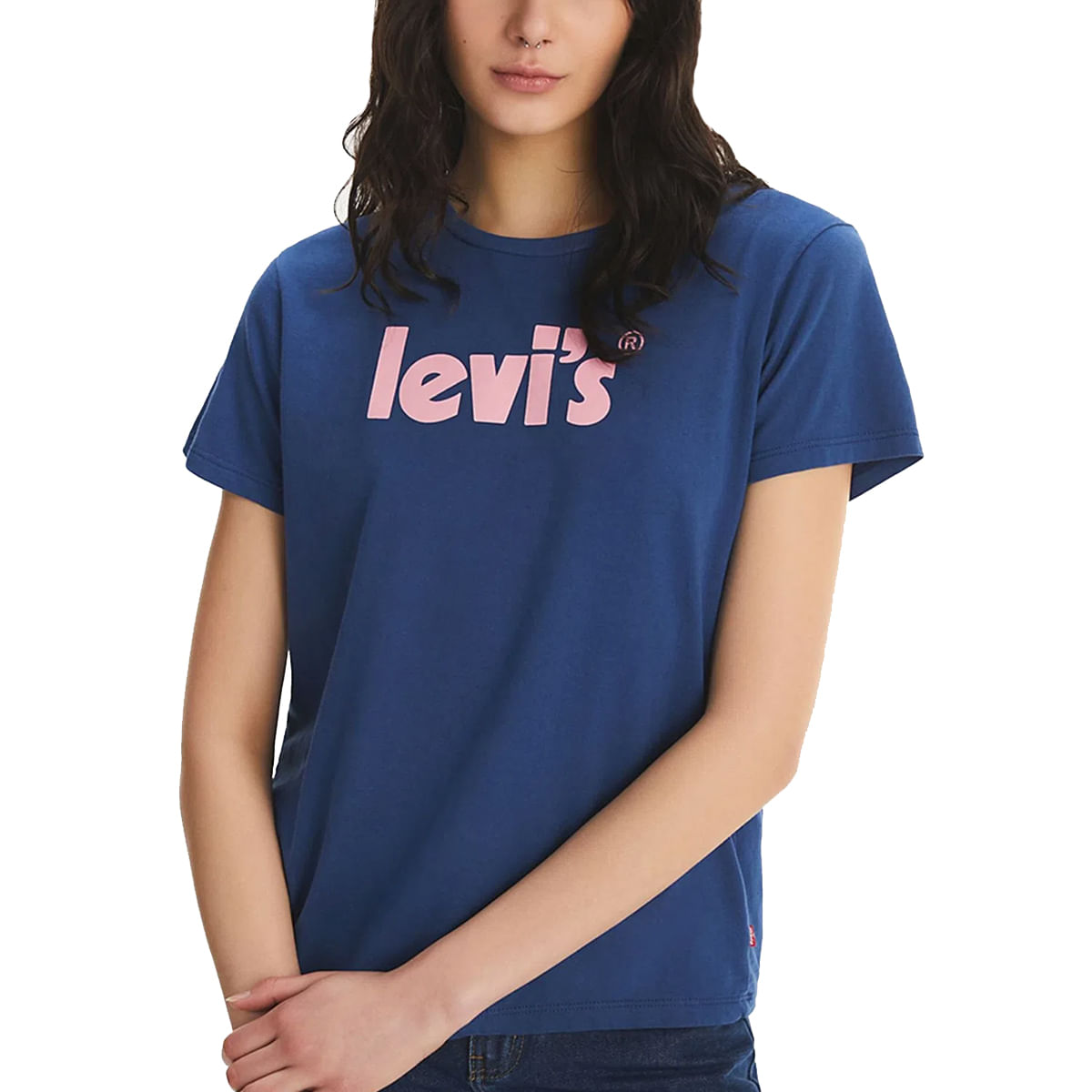 Remera Levis The Perfect Tee Poster Logo Mujer