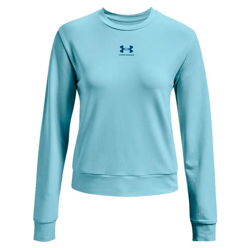 Buzo Under Armour Training Rival Terry Crew Mujer
