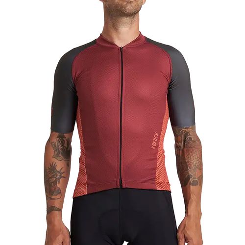 Remera Kokuen Ciclismo Pro Malbec Cemento Unisex
