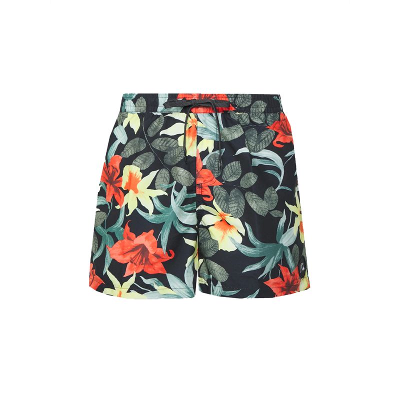 Malla Quiksilver Tb Volley Flower Garden 17 Hombre