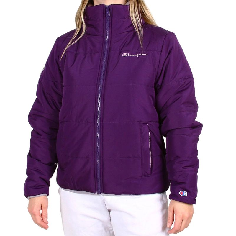 Champion metallic 2024 puffer jacket women's