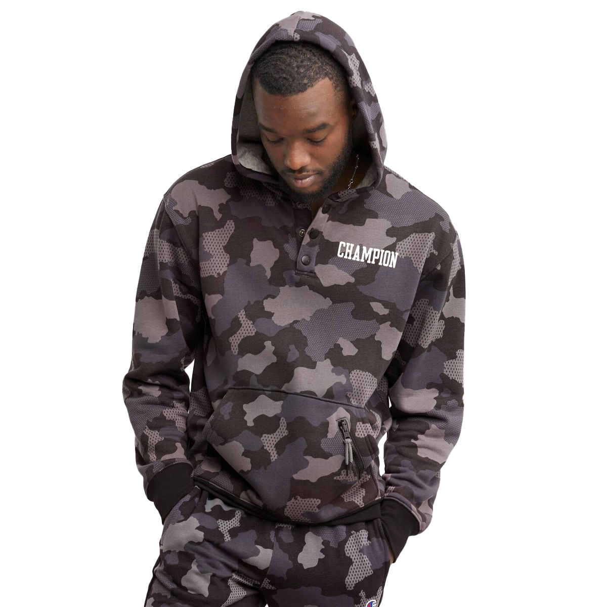 Champion camouflage 2024 pullover hoodie