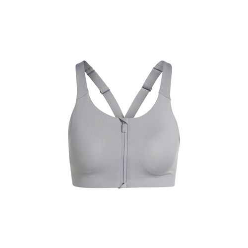 Top Adidas Training Impact Luxe Zip Soporte Alto Mujer