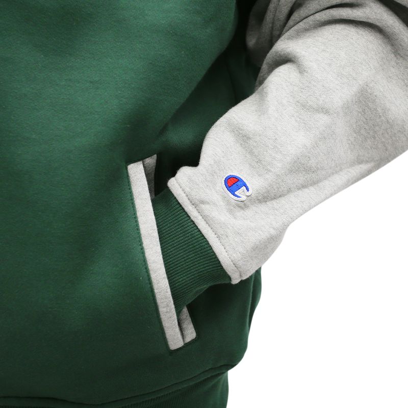 Campera Champion Superfleece Letterman Jacket Hombre