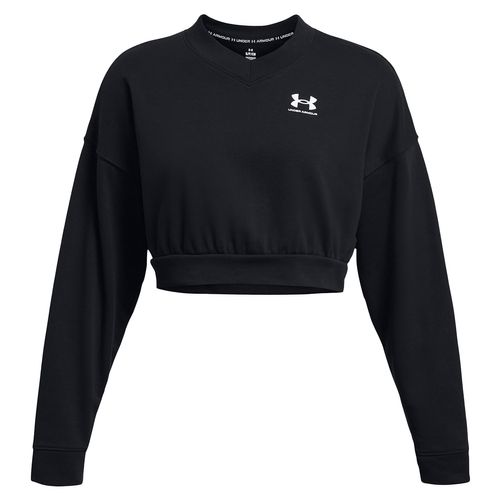 Buzo Under Armour Training Rival Terry Crew Mujer