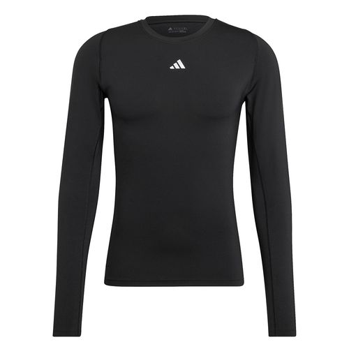 Remera Adidas Futbol Manga Larga Techfit Aeroready Hombre