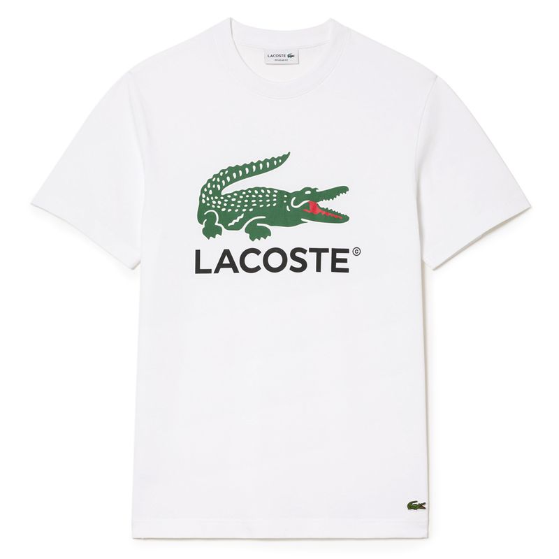 Remera Lacoste Tee Shirt Estampado Hombre