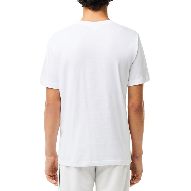 Remera Lacoste Tee Shirt Estampado Hombre