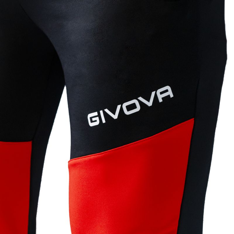 Pantalone Da Ginnastica Givova - 100% Cotone Jersey Con Logo Ricamato - Foto 8