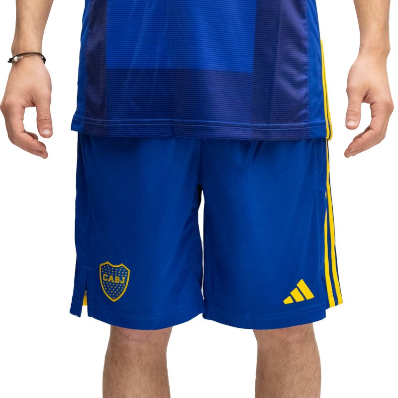 Short Boca Juniors Adidas Basquet Titular 2024 Hombre