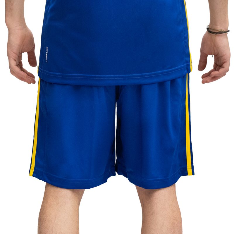 Short Boca Juniors Adidas Basquet Titular 2024 Hombre