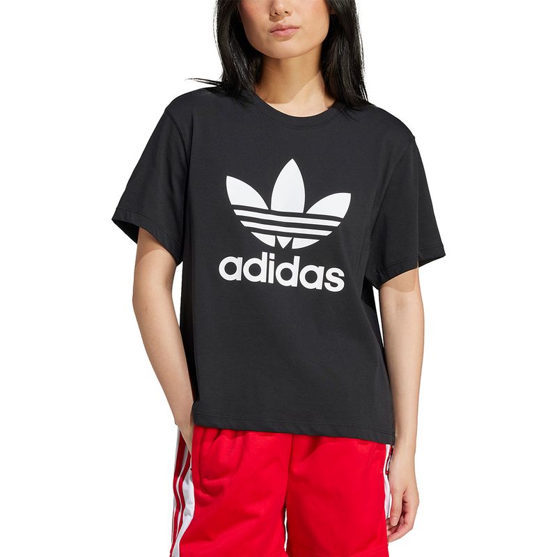 Remera Adidas Originals Trefoil Tee Boxy Mujer