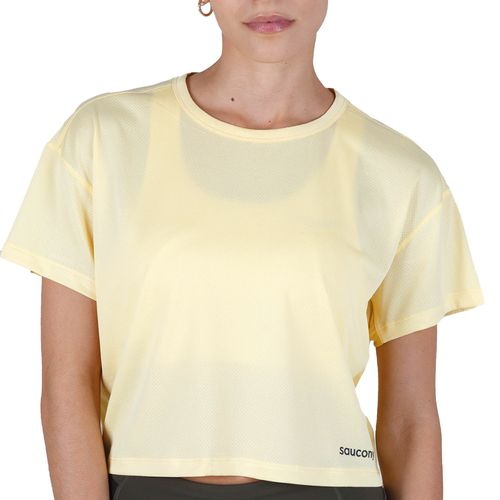 Remera Saucony Running Elevate Sleeve Mujer
