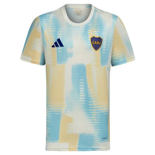 Camiseta Boca Juniors Adidas Prematch 2024 Hombre