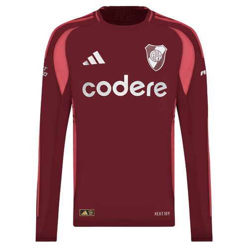 Camiseta River Plate Adidas Authentic Titular 24/25 M/larga Hombre