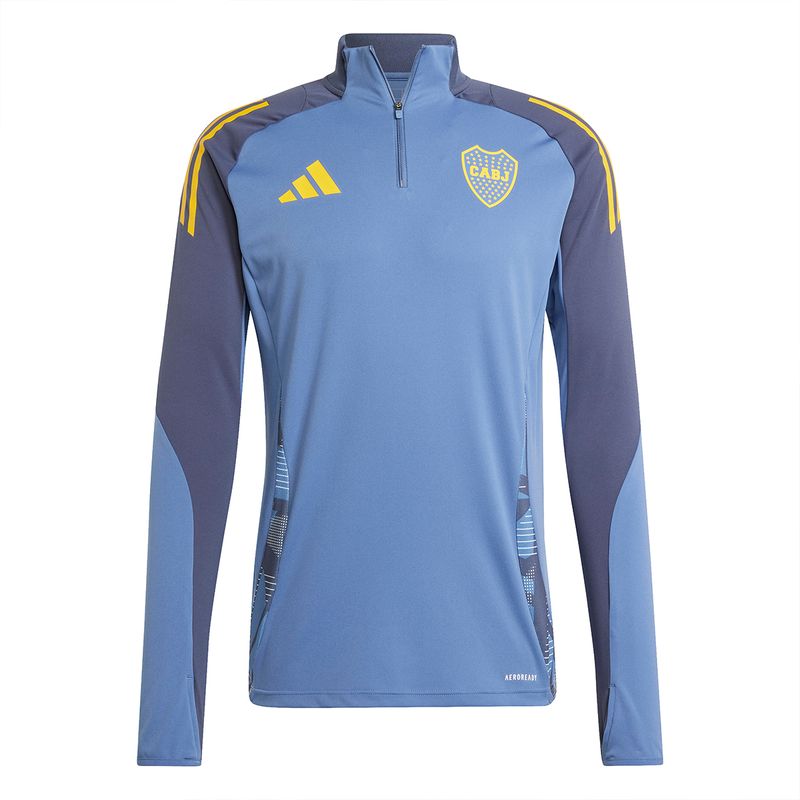 Buzo Boca Juniors Adidas Entrenamiento 24 25 Hombre