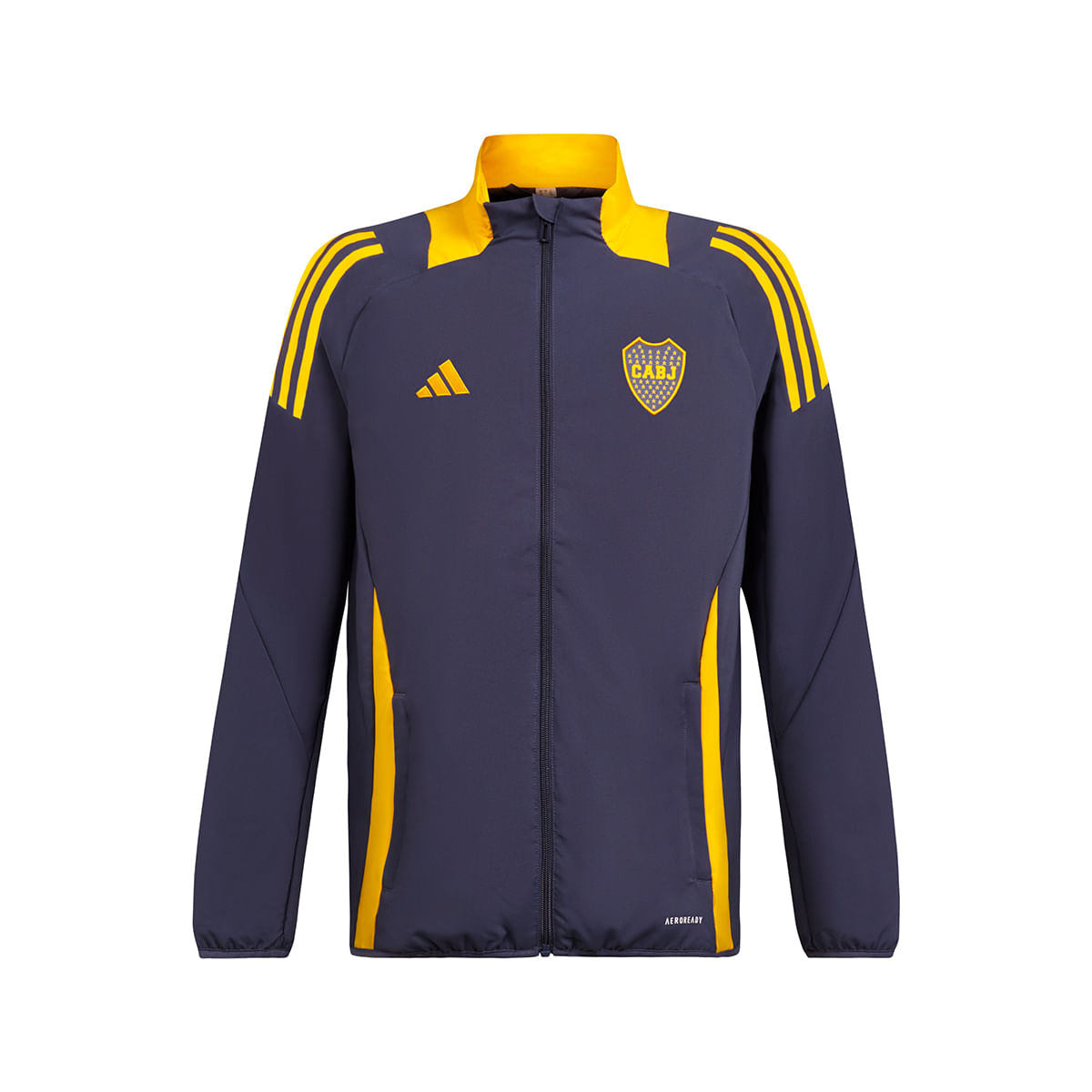 Campera Boca Juniors Adidas Presentacion 24 25 NiNo a