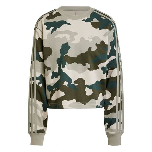 Buzo Adidas Sportswear Essentials 3 Tiras Mujer