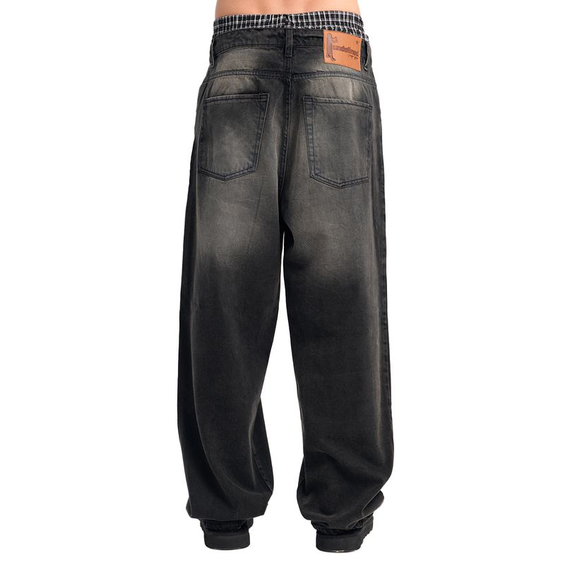 Jean Undefined Faded Mom Hombre