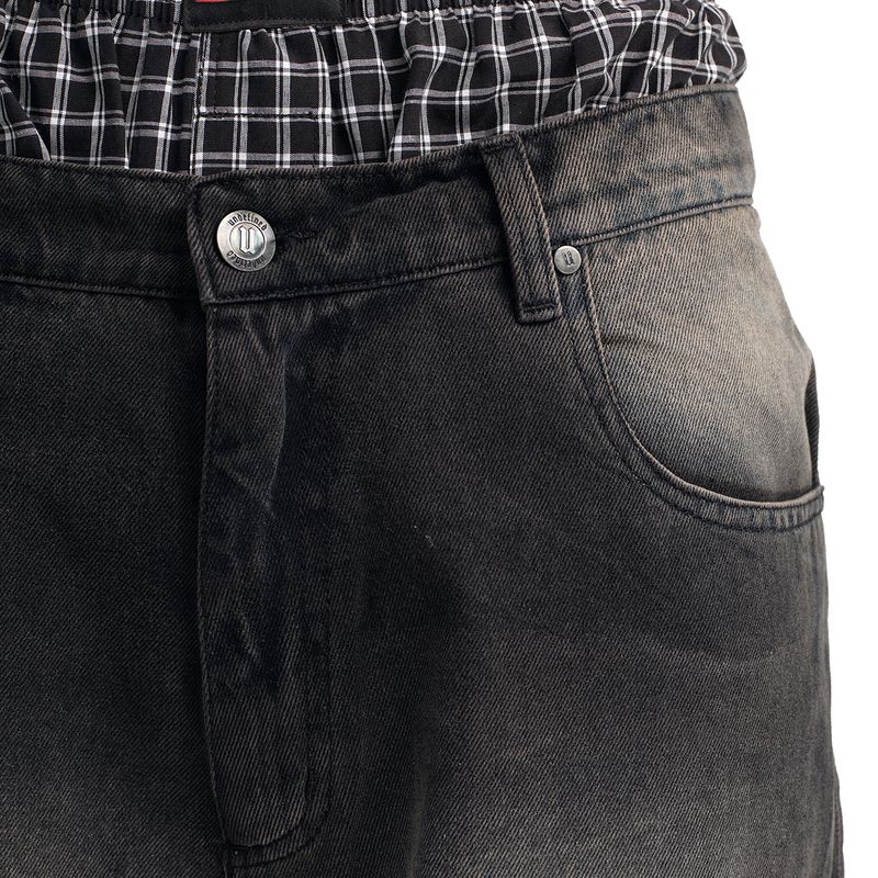 Jean Undefined Faded Mom Hombre