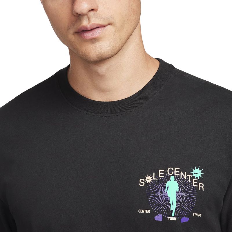 Remera Nike Running Dri Fit Hombre