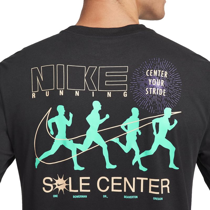 Remera Nike Running Dri Fit Hombre