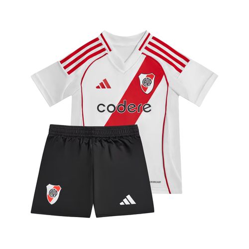 Minikit River Plate Adidas Titular 24/25 NiÑo/a