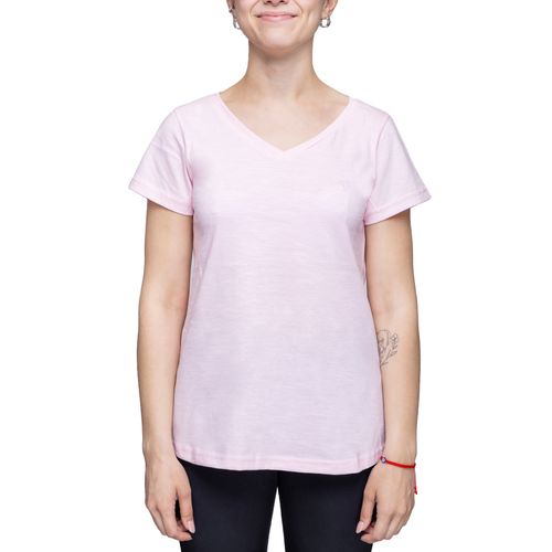 Remera Team Gear Training Escote V Flame Mujer