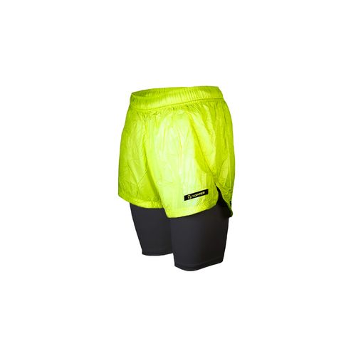 Short Running Crinkled 2 En 1 Hombre