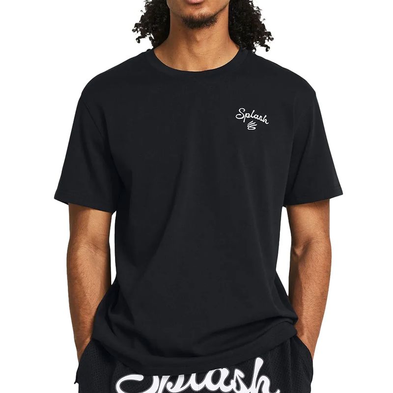 Remera Under Armour Basquet Curry Emboss Splash Hombre