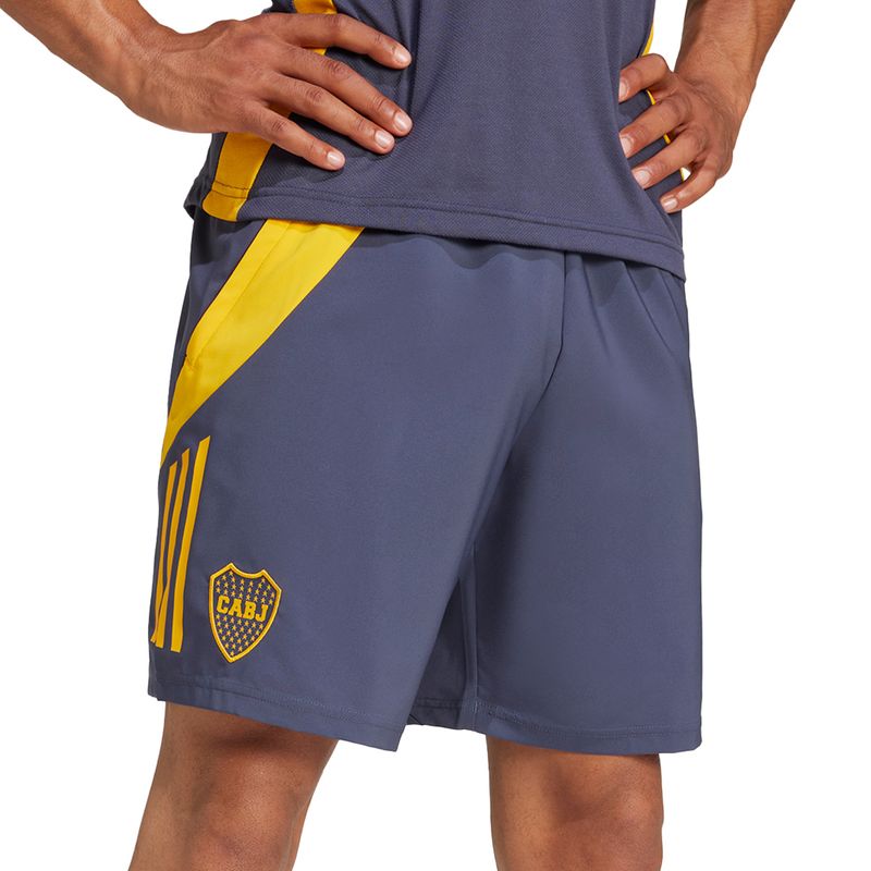 Short Boca Juniors Adidas Descanso 24/25 Hombre