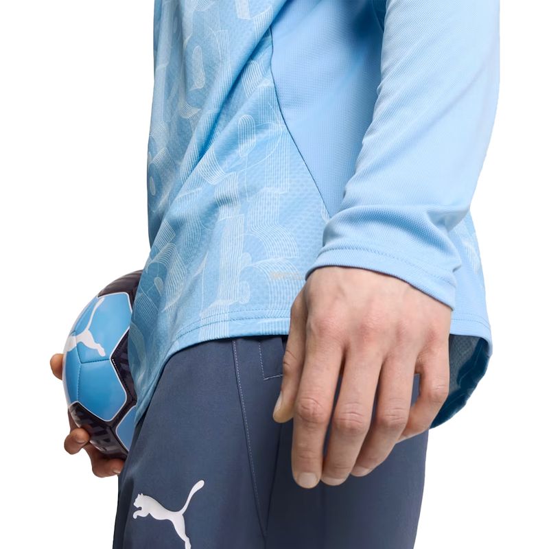 Buzo Manchester City Puma Prematch 1/4 Zip 24/25 Hombre
