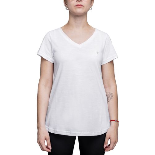 Remera Team Gear Training Escote V Flame Mujer