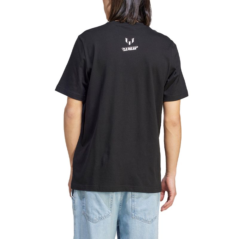 Remera Adidas Futbol Messi Icon Estampada Hombre