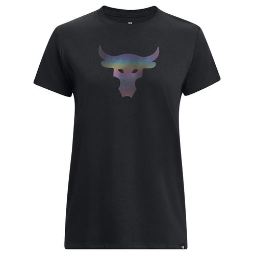 Remera Under Armour Training Project Rock Night Ss Mujer