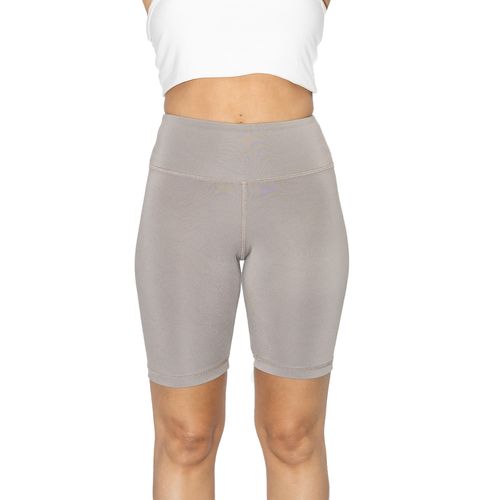 Short Team Gear Training Silber Mujer
