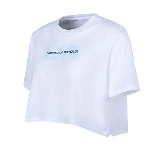 Remera Under Armour Training Campus Boxy Crop Mujer