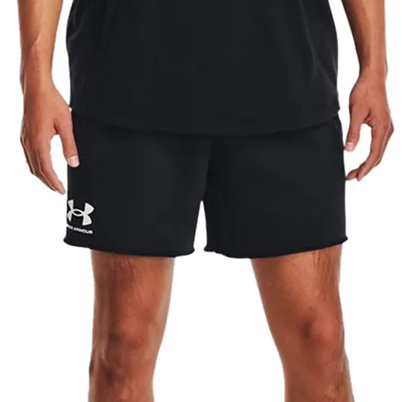 Short Under Armour Training Rival Terry 6in Hombre