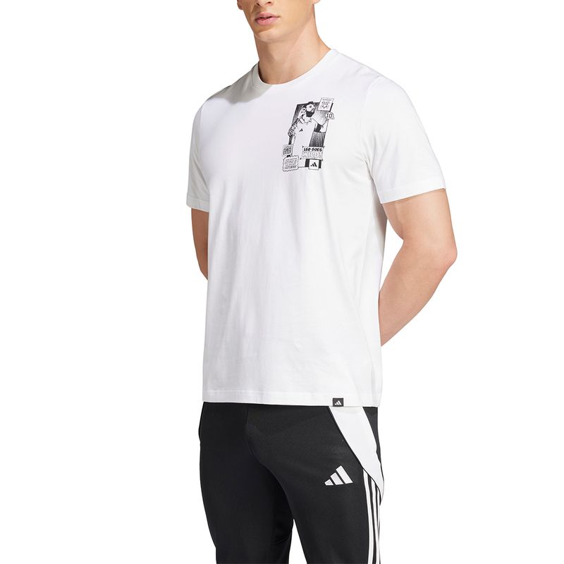 Remera Adidas Messi Icon Graphic Hombre