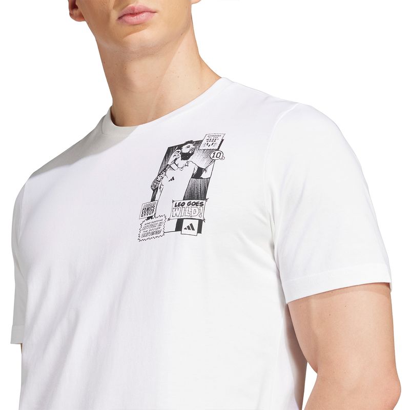 Remera Adidas Messi Icon Graphic Hombre