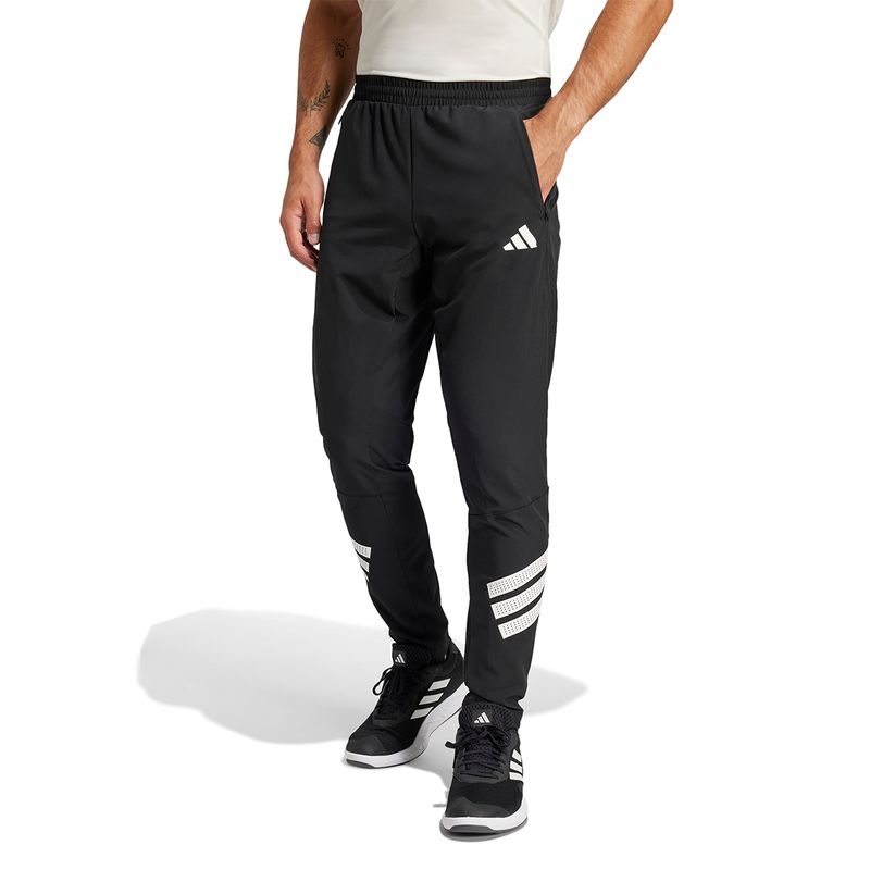 Pantalon Adidas Training Icon Woven 3 Tiras Hombre