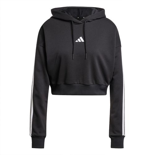 Buzo Adidas Sportswear Essentials French Terry 3 Tiras Crop Mujer