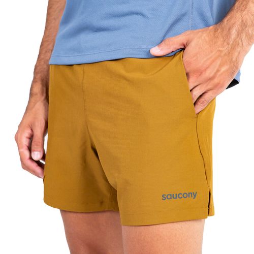 Short Saucony Running Explorer Utility 5" Hombre