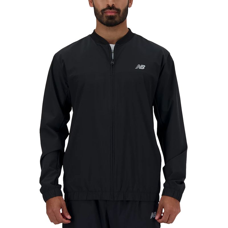 Campera New Balance Training Stretch Bomber Hombre