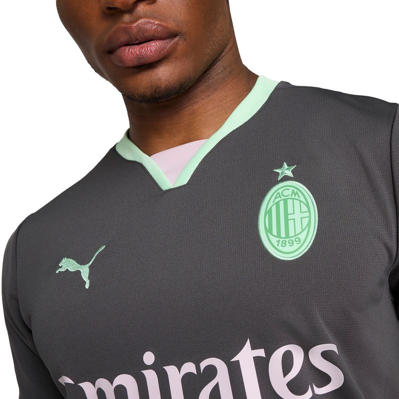 Camiseta Ac Milan Puma Tercera Equipacion 2025 Hombre