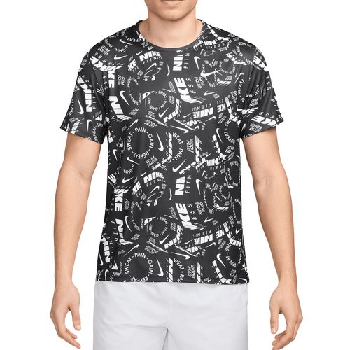 Remera Nike Running Drifit Miler Hombre