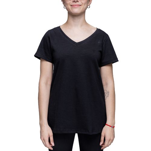 Remera Team Gear Training Escote V Flame Mujer