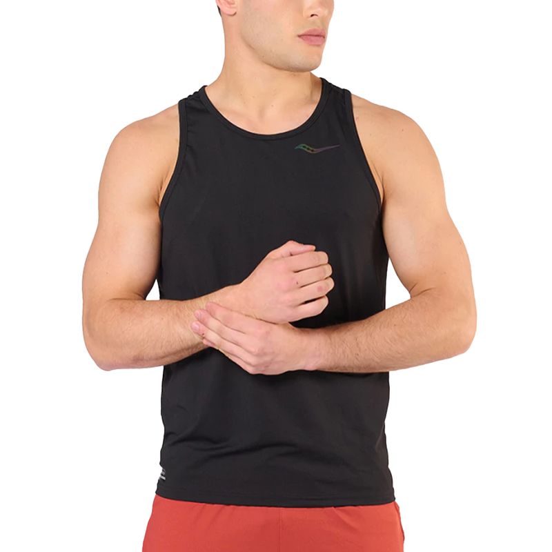 Musculosa Saucony Running Stopwatch Singlet Hombre